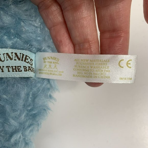 Furriends Bunnies by the Bay Wally the Narwhal Whale Plush Stuffed Animal Curly - Picture 8 of 9